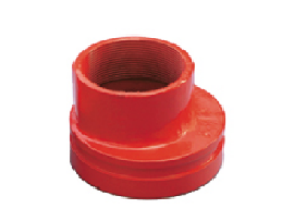 沟槽螺纹偏心大小头